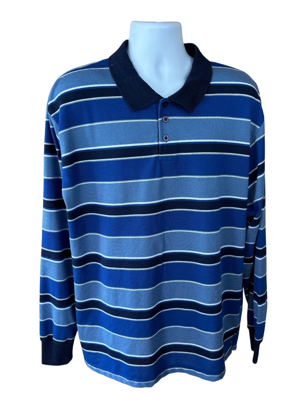 Brooklyn United polo shirt, size XL, y2k, 90s, vintage, broke ore, rugby, fall